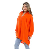 Collar Plain Long Sleeves Tunic (2996) - Mr Joe