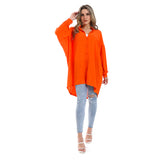 Collar Plain Long Sleeves Tunic (2996) - Mr Joe