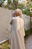 Linen Blend Dress (3808) - Just4Women