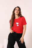 Snoopy Printed T-Shirt As5/8 - Hudz