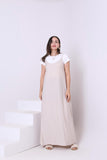 Linen Blend Dress (3844) - Just4women