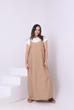 Linen Blend Dress (3844) - Just4women