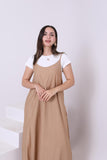 Linen Blend Dress (3844) - Just4women