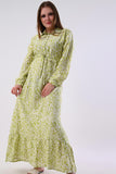 Lemon Arabic Dress - U-Modest