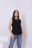 Linen Sleeveless Top (3833) - Just4Women