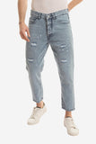 Slim Fit Ripped Casual Jeans (1197) - White Rabbit