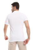 Pique Comfy Polo Shirt - White Rabbit