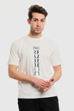 Round Neck Short Sleeves Tee  - White Rabbit