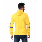 Hooded Neck Kangaroo Pocket Hoodie (107) - White Rabbit