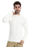 Self Stitched Parts Pullover (5126) - White Rabbit