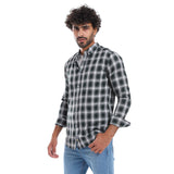 Casual Plaids Full Buttoned Shirt - Pavone