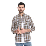 Plaid Pattern Regular Fit Shirt (327) - Pavone