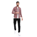 Plaid Pattern Regular Fit Shirt (327) - Pavone