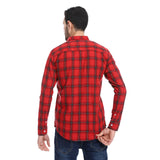 Plaid Pattern Two Front Pockets Shirt (330) - Pavone