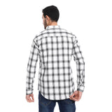 Plaid Pattern Two Front Pockets Shirt (330) - Pavone