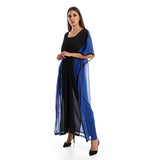 Elegant Bi-Tone Sheer Coverup - Kady