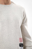 Side Pocket Full Sleeves Sweatshirt (140) - White Rabbit