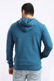 Ribbed Comfy Zip Through Hoodie (402) - White Rabbit