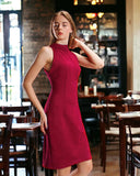 Ruby Elegance Dress - Armaia