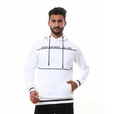 Hooded Neck With Drawstring Hoodie (104) - White Rabbit