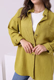 Linen Blend Shirt (3831) - Just4Women