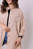 Linen Blend Shirt (3831) - Just4Women