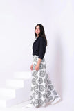 Linen Printed Pants (3853) - Just4women