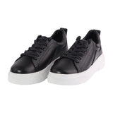 Plain Leather Classic Sneakers - Mr Joe