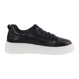 Plain Leather Classic Sneakers - Mr Joe