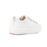 Plain Leather Classic Sneakers - Mr Joe