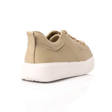 Plain Leather Classic Sneakers - Mr Joe