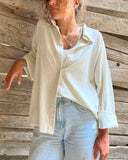 Long Sleeves Linen Shirt - The Makeovr