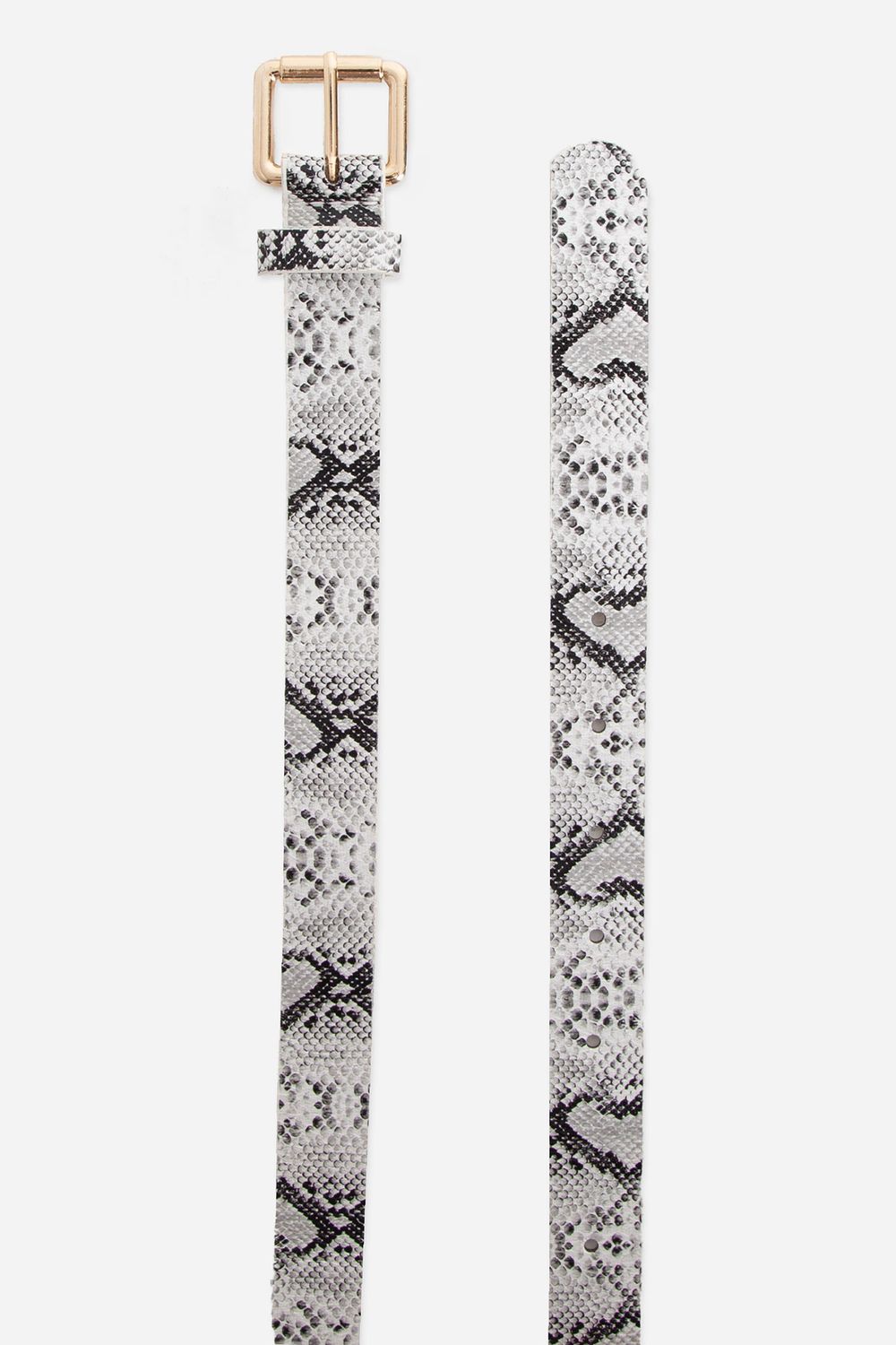 Simple Buckle Tiger Printed Belt - Fluffy (8330111)