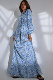Sea Arabic Dress - U-Modest