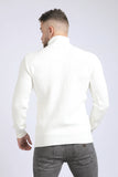 Turtle Neck Acrylic Pullover (1325) - White Rabbit