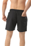 Side Pockets Plain Swim Shorts - White Rabbit