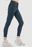 Women High Waist Jeans (4030) - Kava