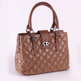 Ribbed Leather Shoulder Bag (4090) - Mr Joe