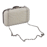 Faux Pearl Studded Soiree Clutch (4116) - Mr Joe