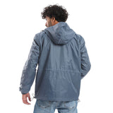 Letter Pattern Waterproof Jacket - Pavone