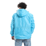 Letter Pattern Waterproof Jacket - Pavone