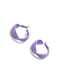 Overlapping Lines Earring - Fluffy