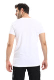 Chest Sun Printed Slip On Tee - White Rabbit