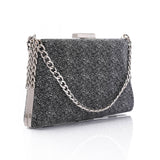 Main Compartment Synthetic Glittery Clutch (4993) - Mr Joe