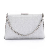 Main Compartment Synthetic Glittery Clutch (4993) - Mr Joe