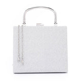 Press Button Closure Glittery Handbag (4995) - Mr Joe