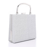 Press Button Closure Glittery Handbag (4995) - Mr Joe