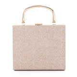 Press Button Closure Glittery Handbag (4995) - Mr Joe