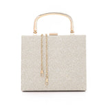 Press Button Closure Glittery Handbag (4995) - Mr Joe