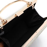 Press Button Closure Glittery Handbag (4995) - Mr Joe